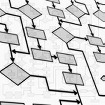 abstract flowchart
